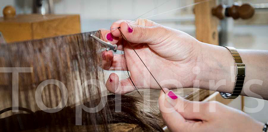 Creating handmade wigs